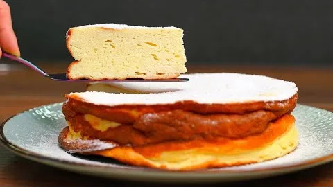 Творожная запеканка без муки и масла.