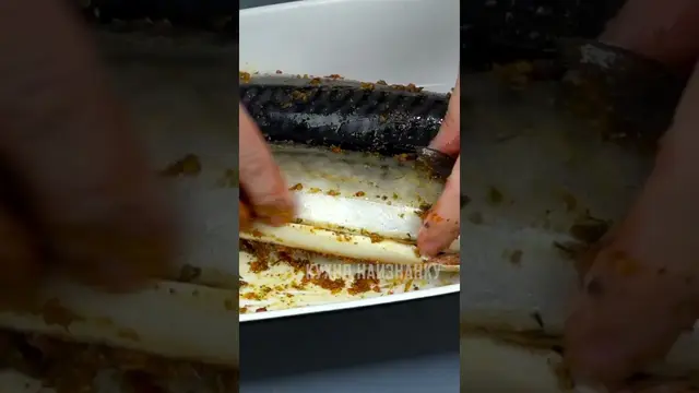 Вкусная запеченная скумбрия