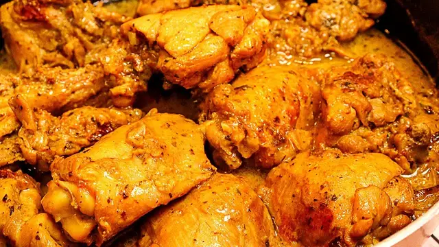 Курица с картошкой