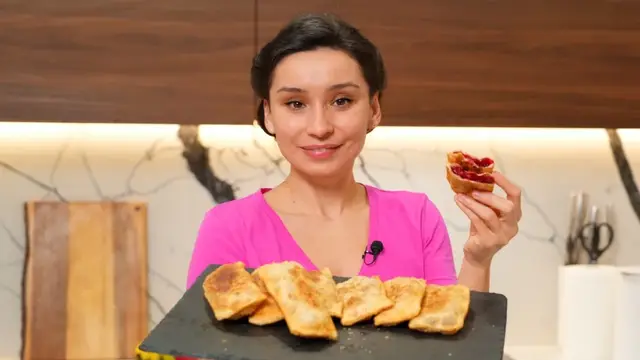 Очень вкусные пирожки из тонкого теста без дрожжей