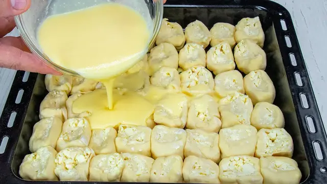 Вкусный пирог с Фетой и йогуртом