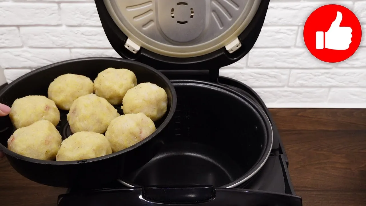 Вкуснейшие котлеты из картошки и рыбы на пару в мультиварке