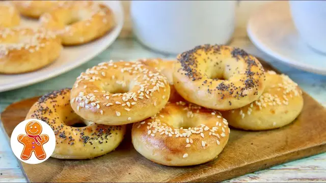 Творожные бублики с сыром
