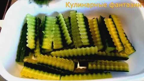 Быстрые маринованные огурцы