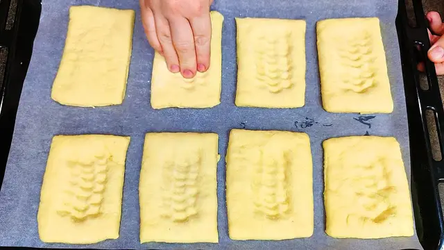 Домашние булочки с творогом