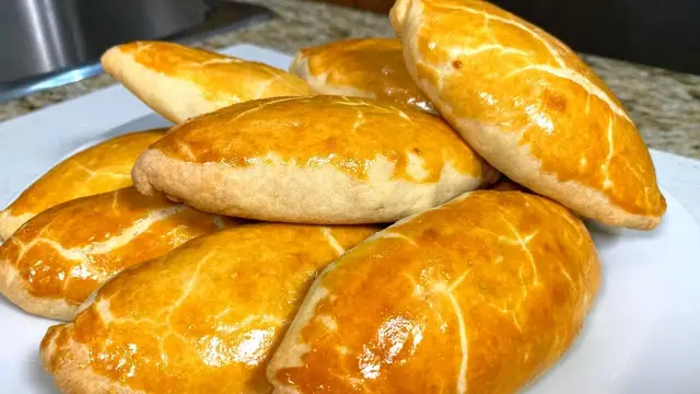 Пирожки с яблоками в духовке без дрожжей 
