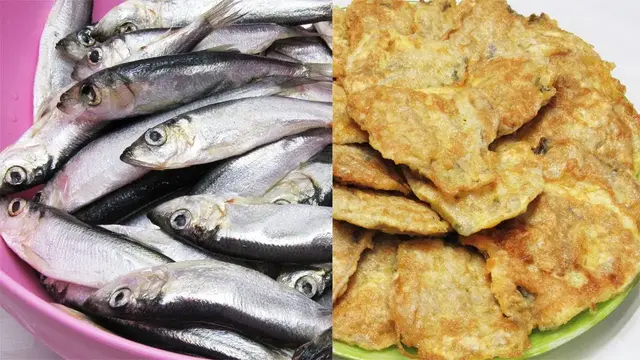 Вкусная жареная салака