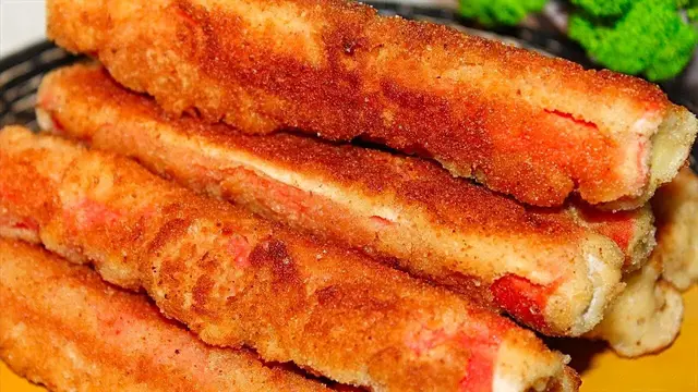 Быстрая и безумно вкусная закуска из крабовых палочек