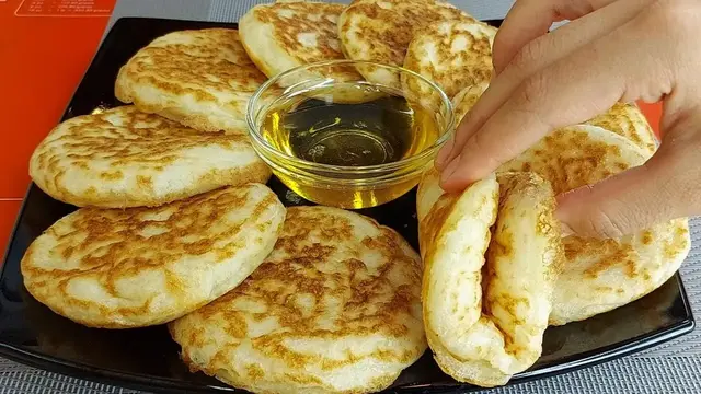 Огромные домашние лепёшки 