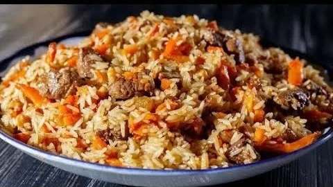 Плов с мясом индейки