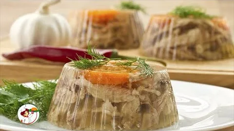 Заливное из курицы
