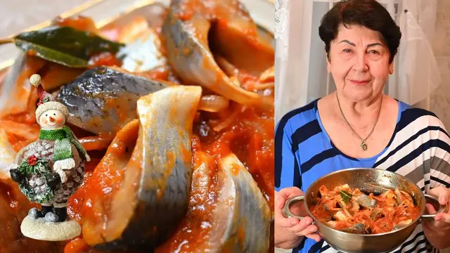 Закуска из селёдки на праздничный стол 