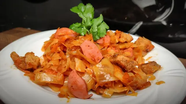 Мясная солянка
