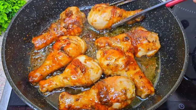 Куриные ножки в медовом соусе