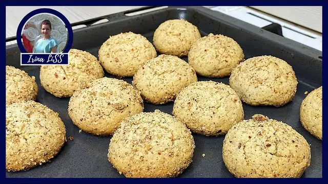 Рассыпчатое печенье с орехами