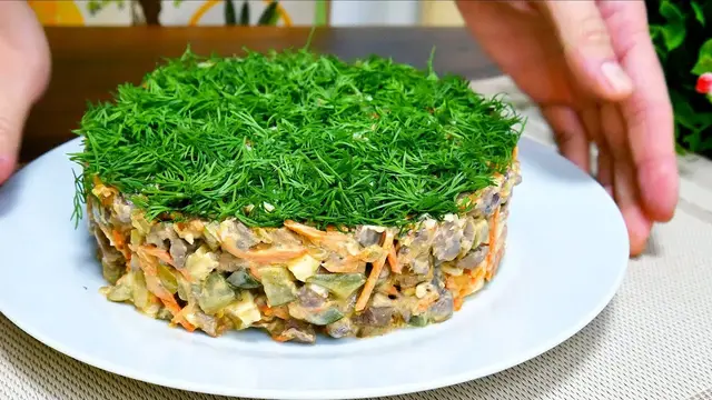 Картофельный немецкий салат из картошки