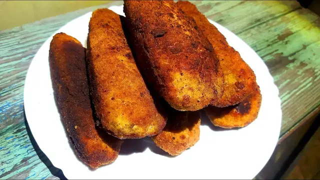 Фаршированные котлеты с чесночной начинкой
