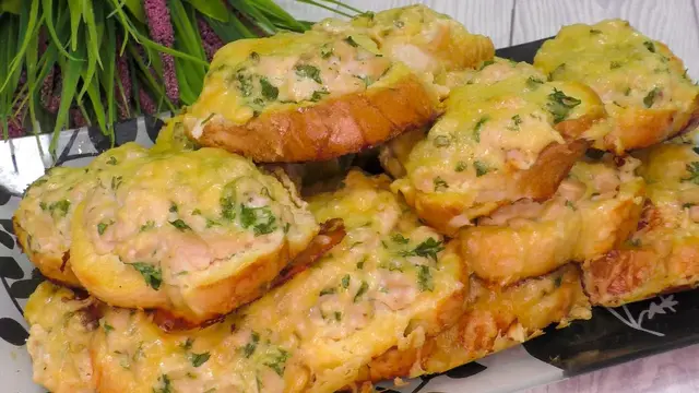 Хрустящие и мягкие бутерброды с мясом