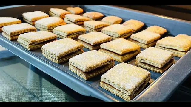 Самое вкусное и недорогое слоеное печенье к чаю