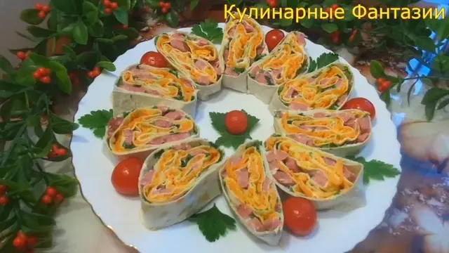 Очень вкусный рулет на скорую руку