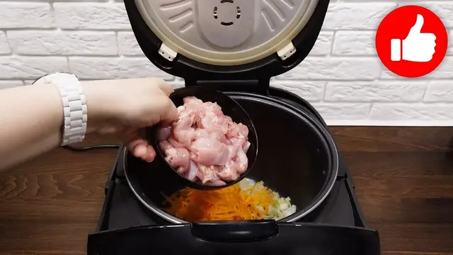 Курица с кус-кусом в мультиварке