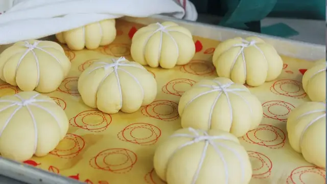 Тыквенные булочки 