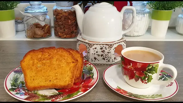 Сладкие деревенские сухари