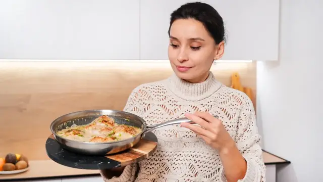 Курица в сметанном соусе