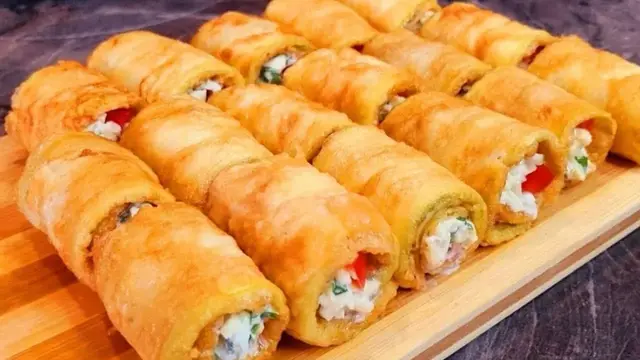 Рулетики из кабачков