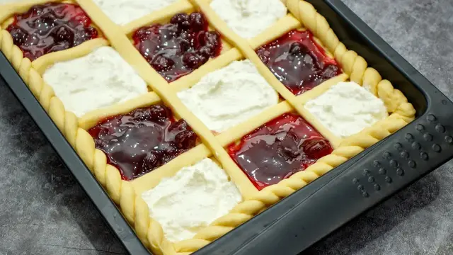 Пирог «Шахматная доска»