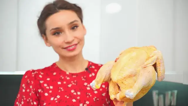 Курица с картошкой в духовке 