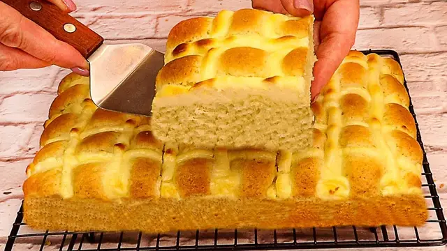 Нежный молочный пирог