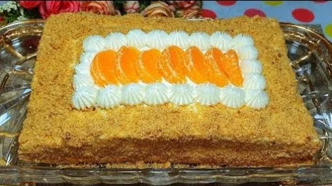 Вкусный торт к чаю