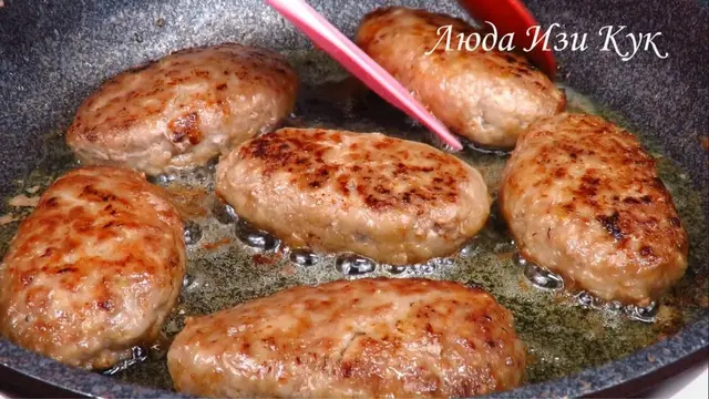 Домашние котлеты из мясного фарша