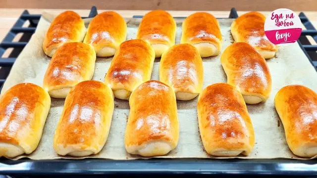 Пирожки с начинкой в духовке 