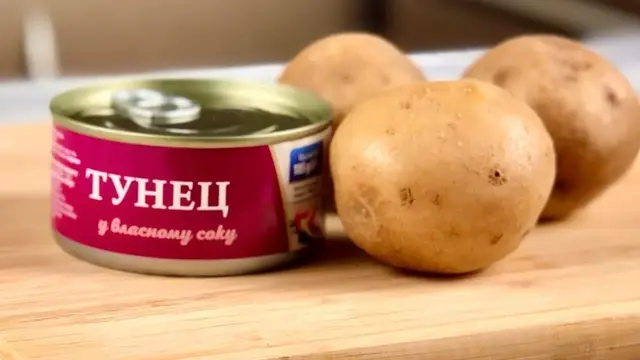 Вкусные котлеты из консервированного тунца и картошки