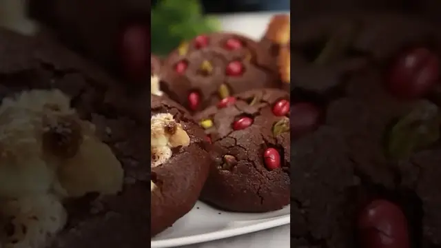 Шоколадное печенье к чаю