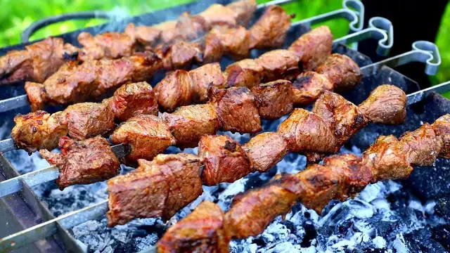 Очень вкусный шашлык