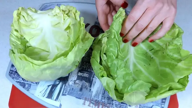 Перекус из капусты на скорую руку
