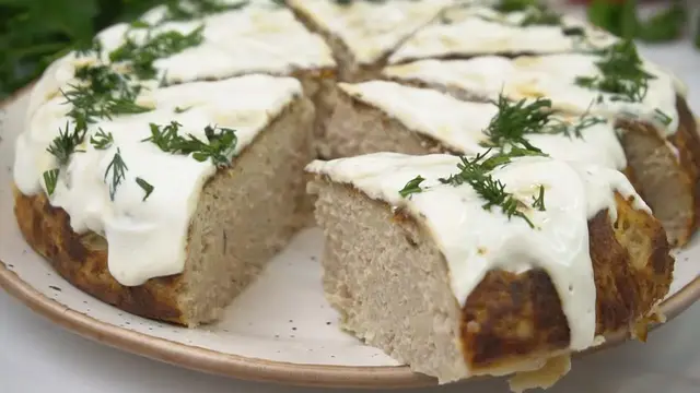 Нежная мясная запеканка