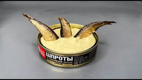 Вкусные бутерброды со шпротами