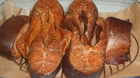Копчёная рыба на праздничный стол