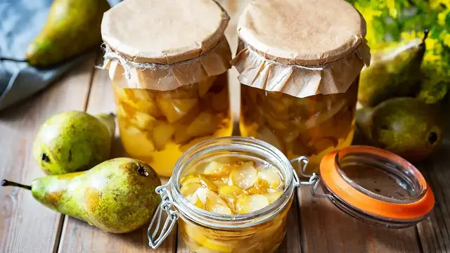Варенье из груш и лимонов