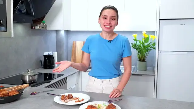 Нежная курочка с рисом и овощами