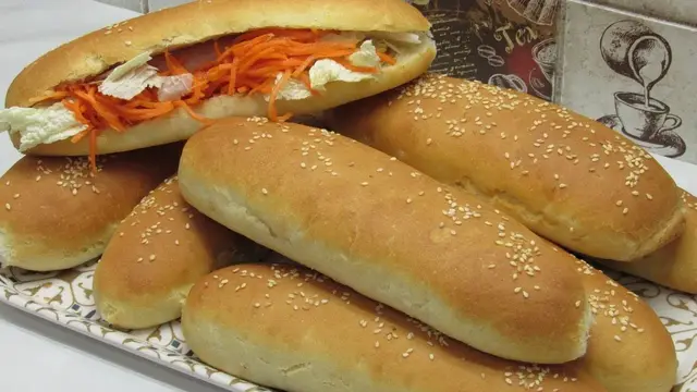 Домашние булочки для хот-догов 