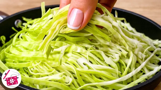Капустные оладьи
