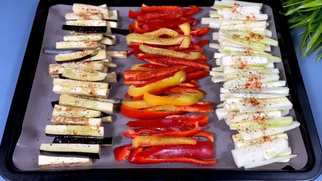 Овощная закуска в духовке