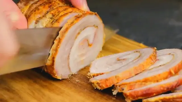 Холодная мясная закуска на праздничный стол