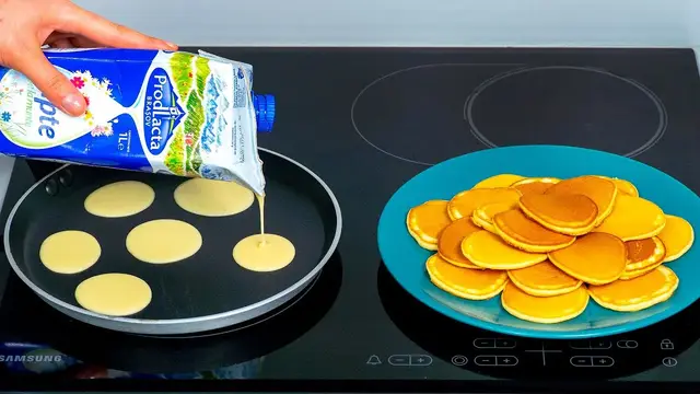 Ванильные блинчики с молочной ноткой