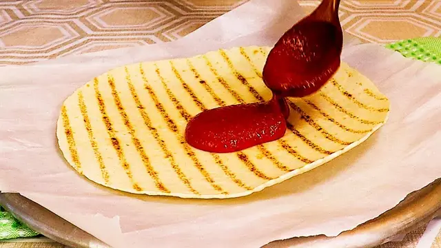 Минутный завтрак из лаваша за 5 минут